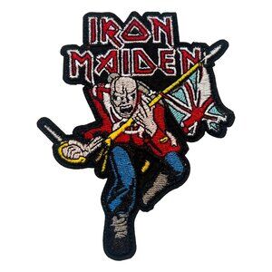 3/$15:IRON MAIDEN Rock and Roll Music Band Iron-On Sew-On Embroidered Patch